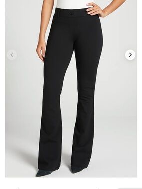Women's Black Betabrand Yoga Dress Pant